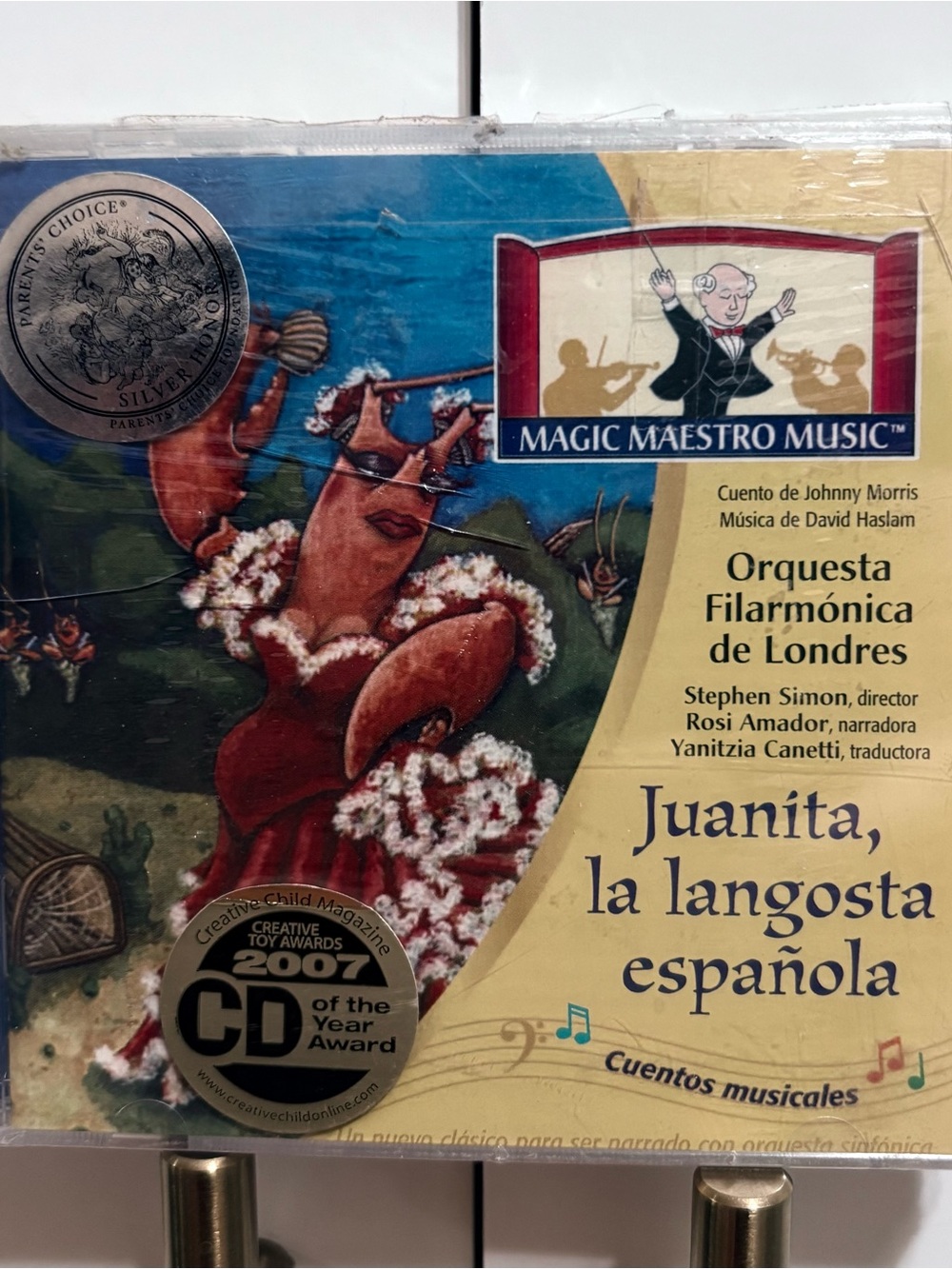 Juanita La Langosta Española   sealed Unopened CD